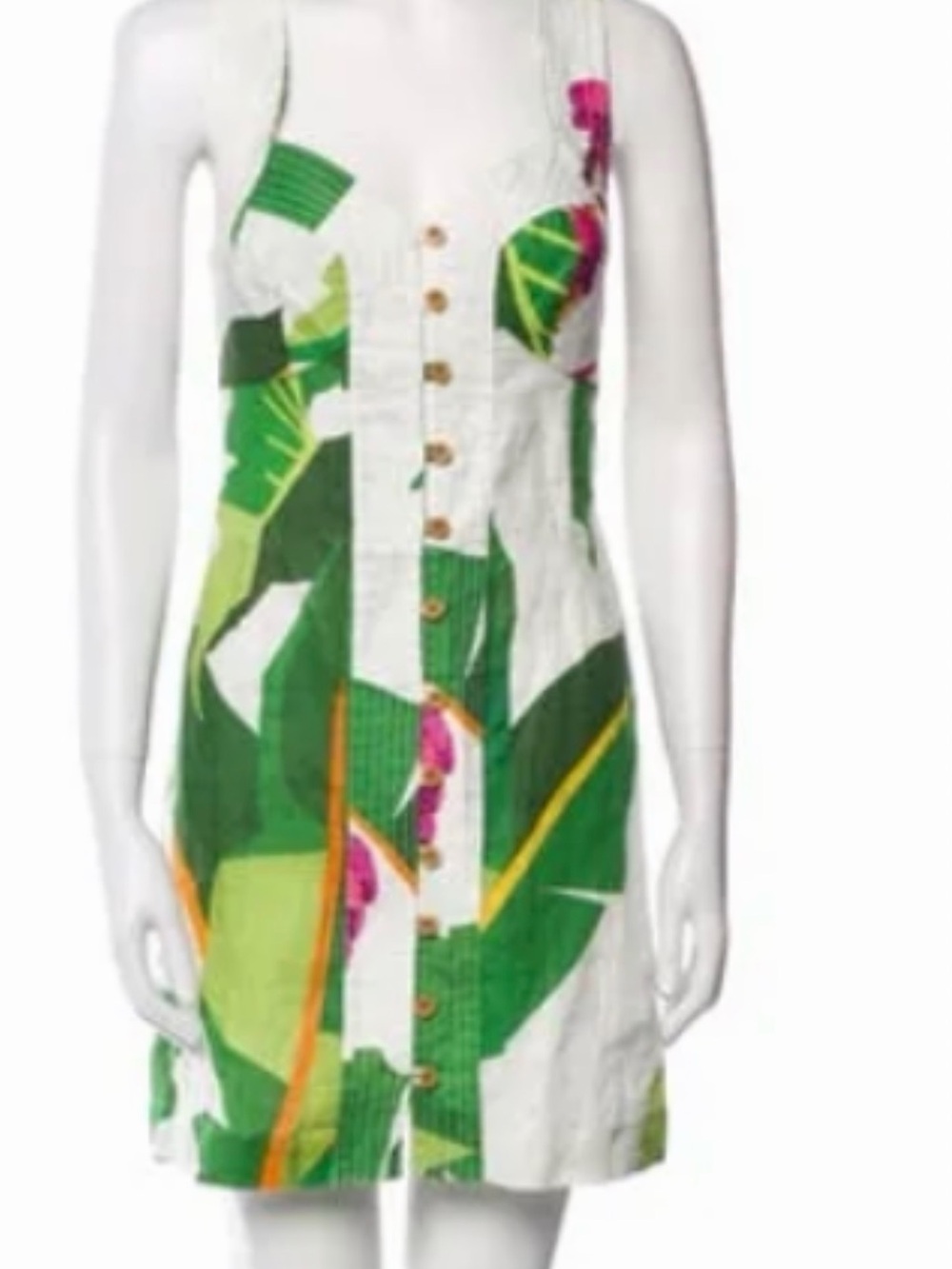 Farm Rio mini linen dress - Picture 2 of 5